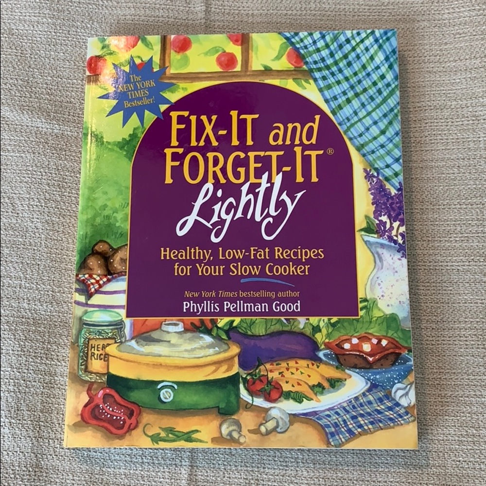 Fix It and Forget It Lightly Cookbook - Picture 1 of 3